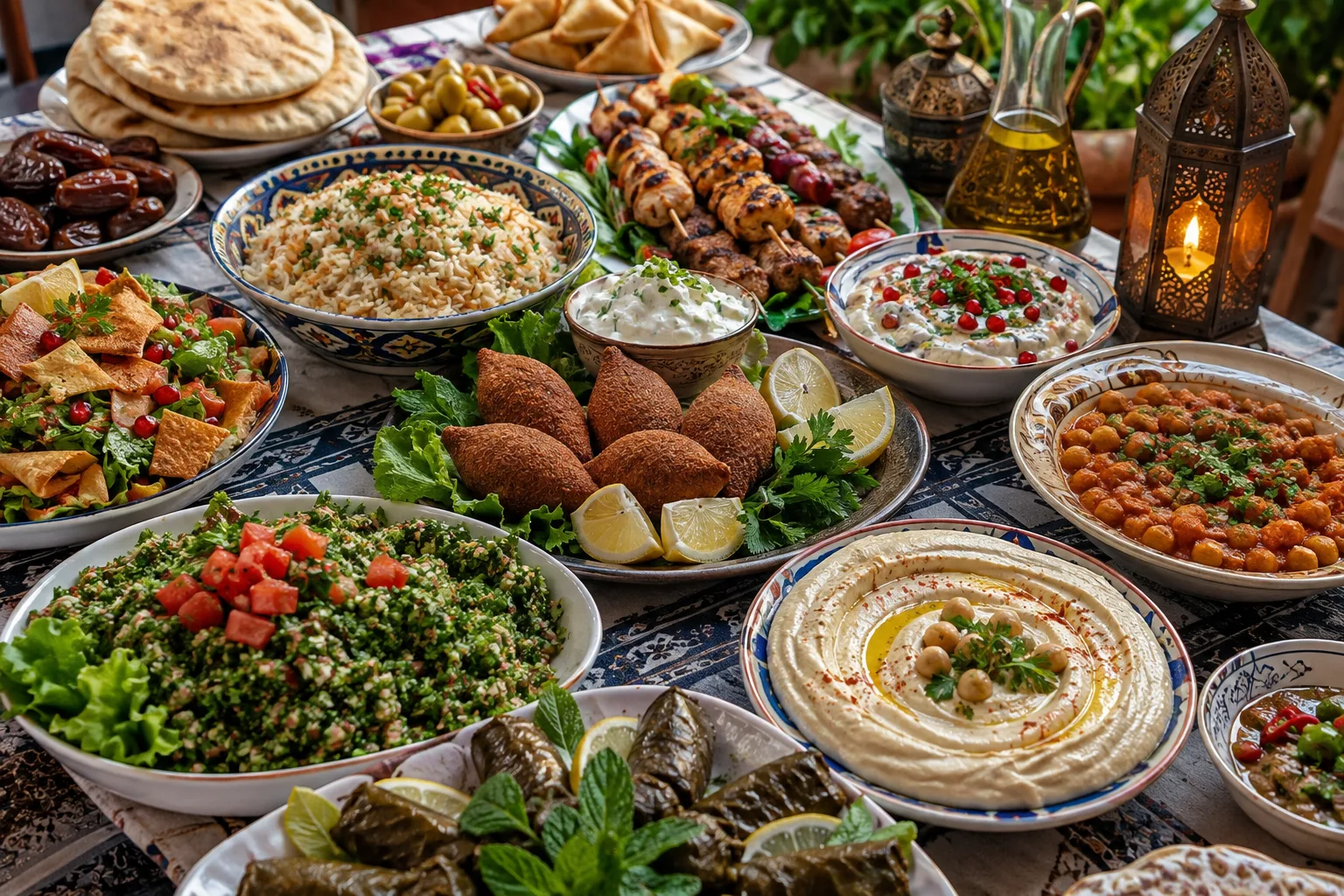 Traditionelle syrische Gerichte und Spezialitäten
