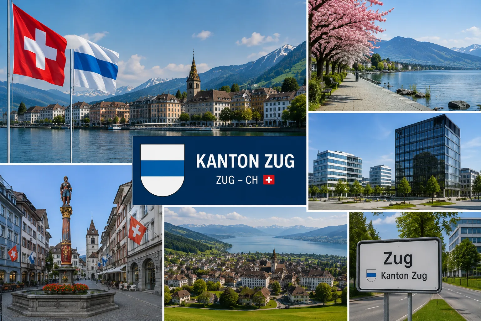 Canton de Zoug et allègements fiscaux pour la population