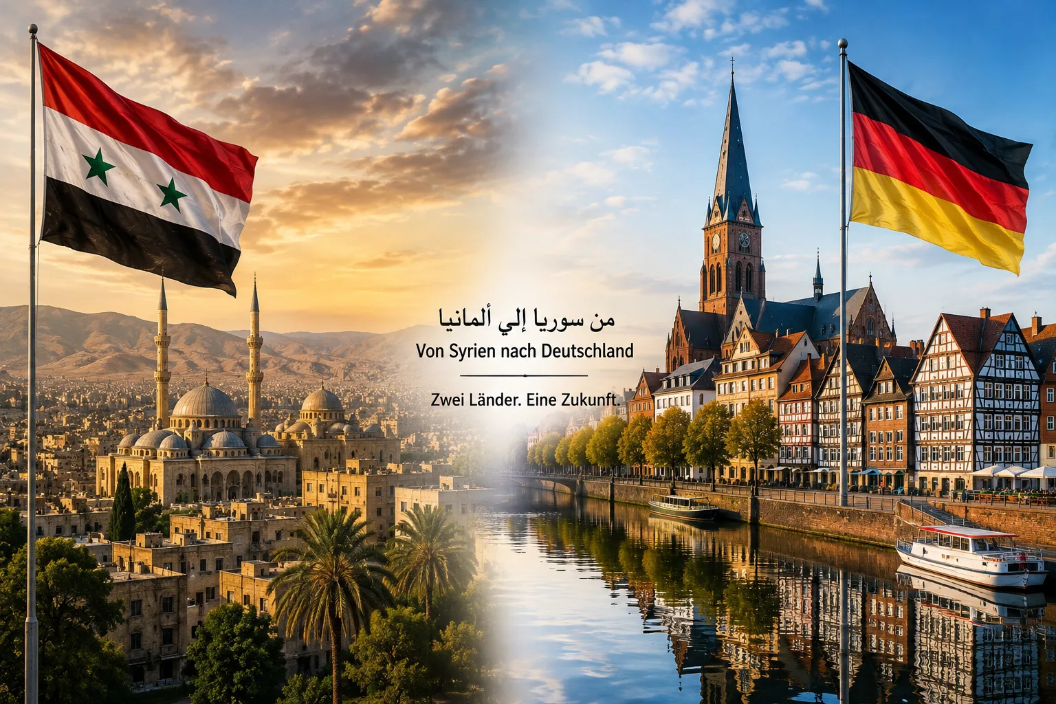 Syrien und Deutschland – zwei Länder und Ahmads Weg in eine neue Zukunft