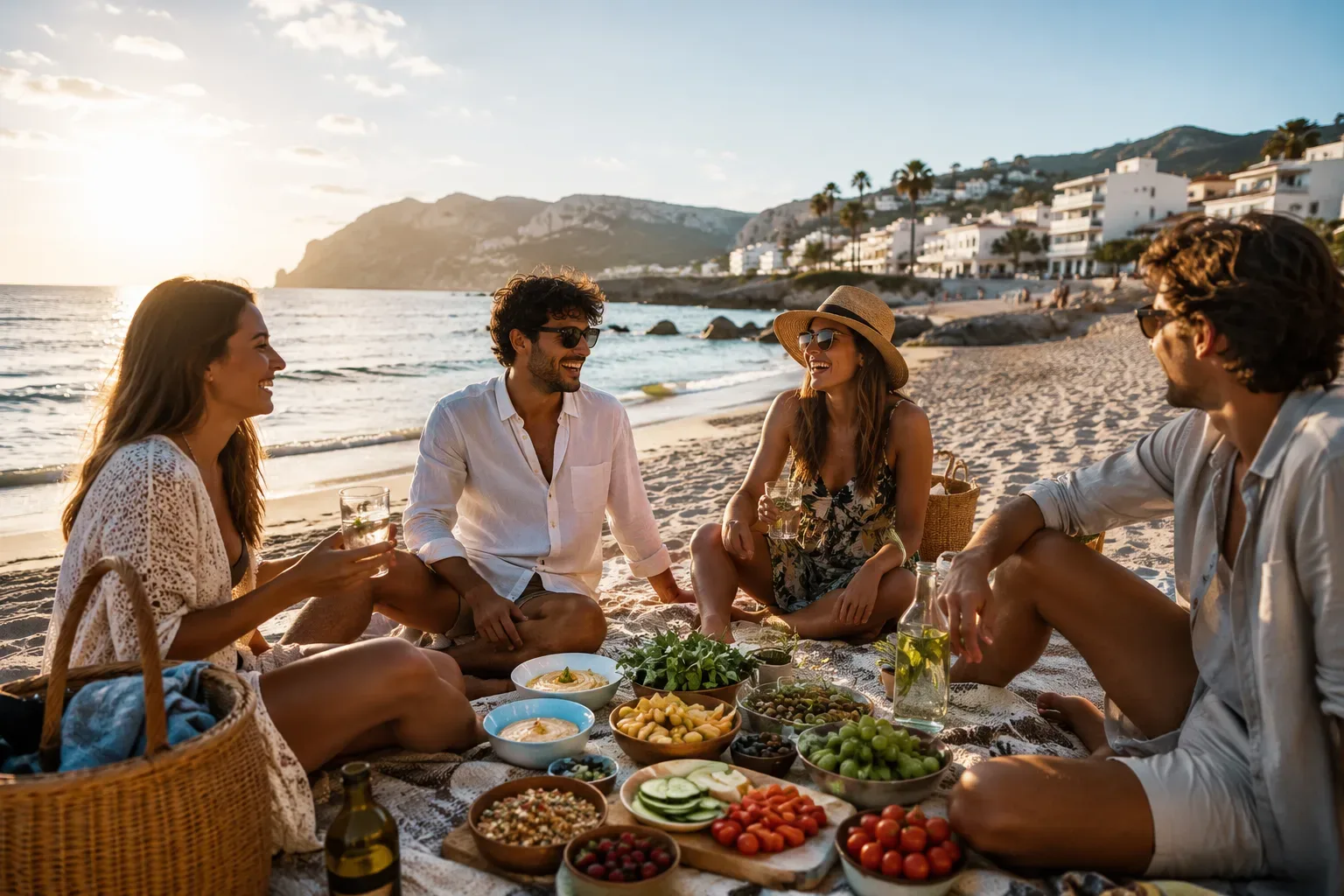 Doctor consulting a patient about healthcare and health insurance in Spain